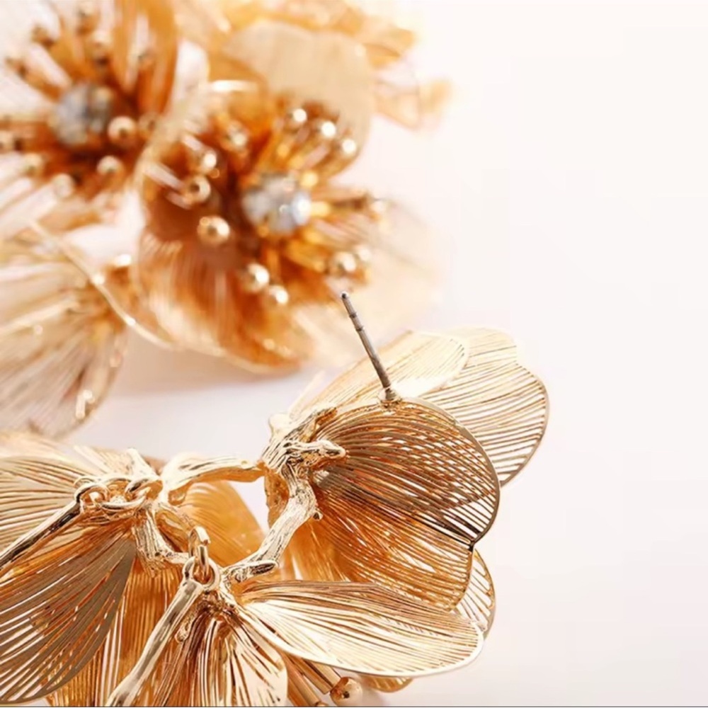 Zara Kate Middleton cascading floral earrings - Picture 13 of 13